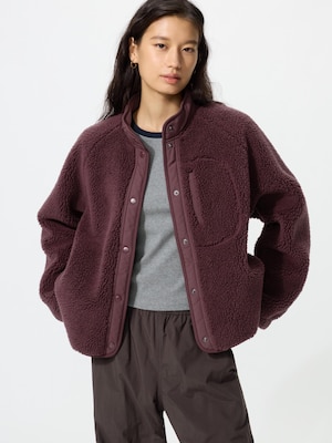 Pile Lined Fleece Combination Jacket