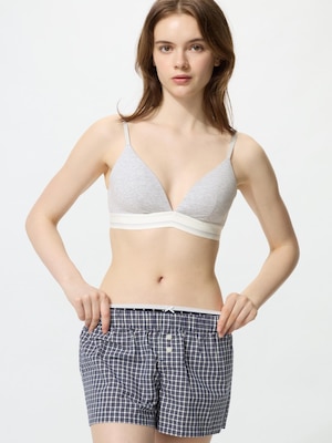 Cotton Wireless Bra (Line)