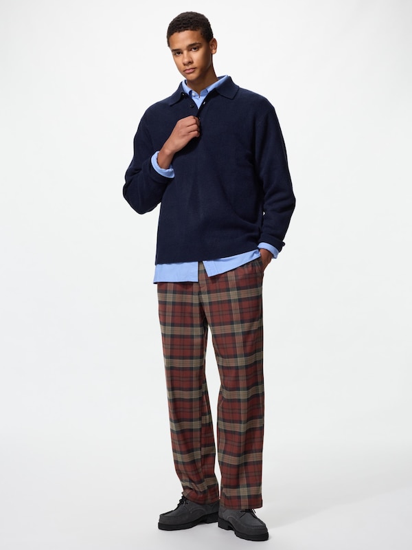 Flannel Easy Ankle Pants