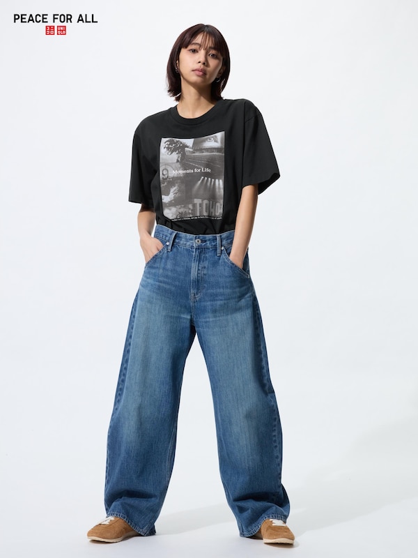 Peace For All T-Shirt Kerah Bulat Lengan Pendek