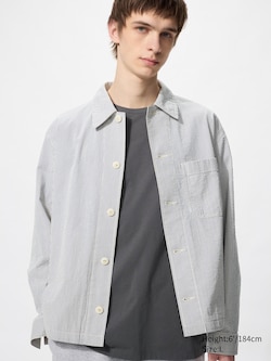 Seersucker Overshirt