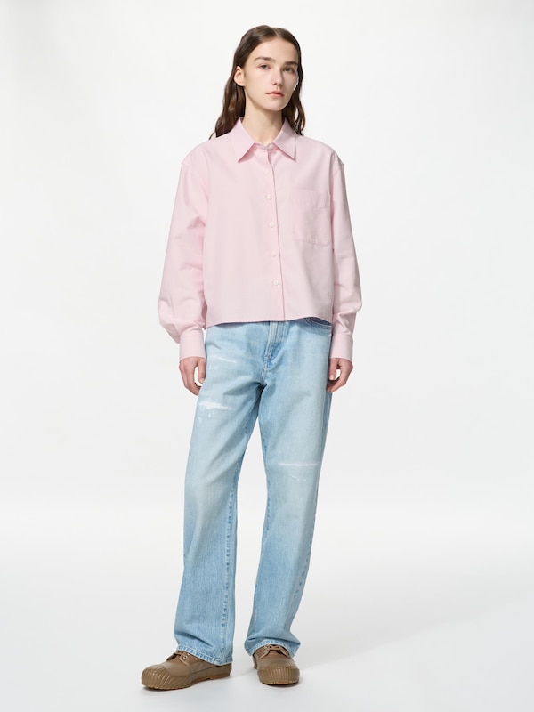Oxford Boxy Shirt Long Sleeve