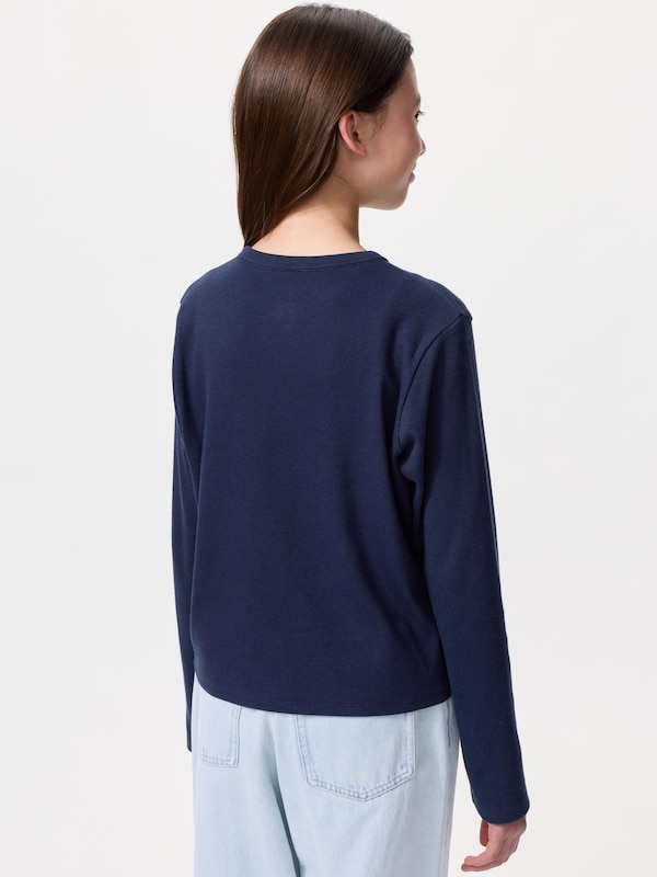 GIRLS Soft Ribbed Cardigan