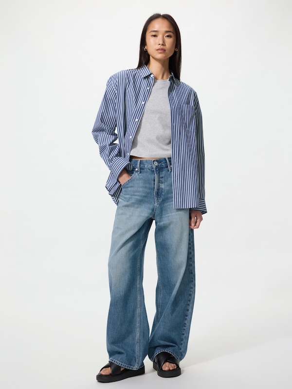 Broadcloth Shirt Long Sleeve (Stripe)