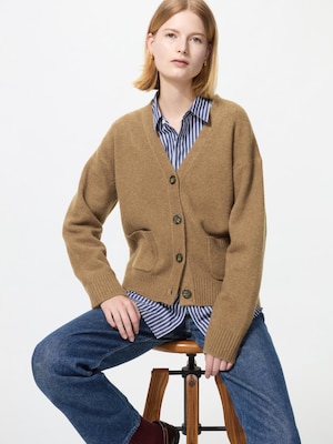 Light Souffle Yarn Relaxed Cardigan