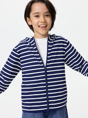 KIDS AIRism UV Protection Full-Zip Hoodie