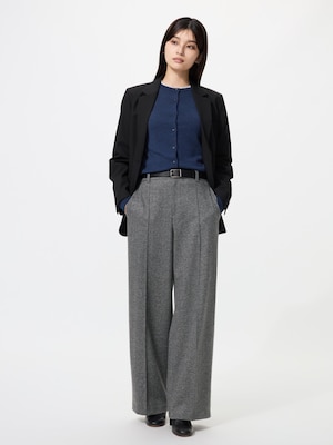 Brushed Jersey Wide Pants