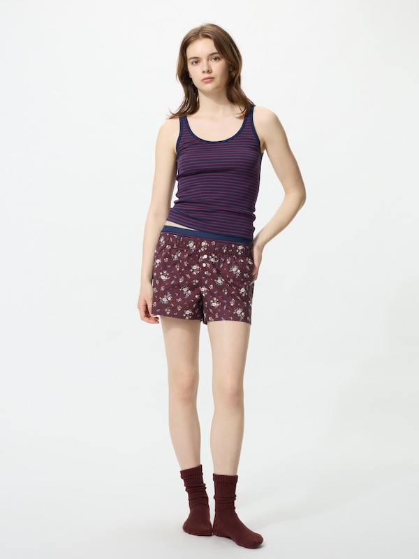Ribbed Sleeveless Top (Stripe)