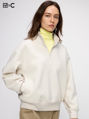 Pullover Sweat Ritsleting 1/2