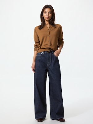 High Rise Wide Jeans