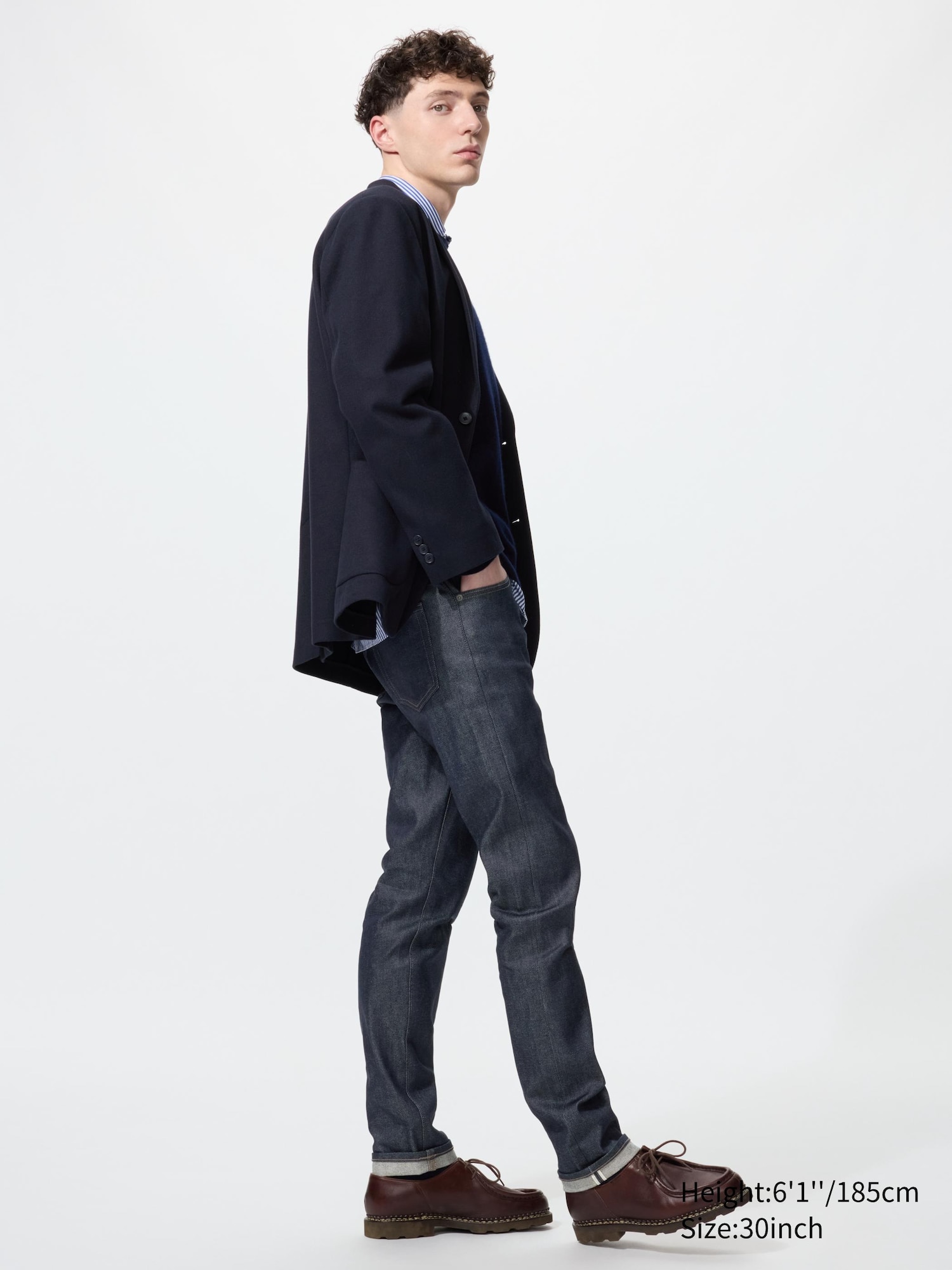 Stretch Selvedge Slim Fit Jeans