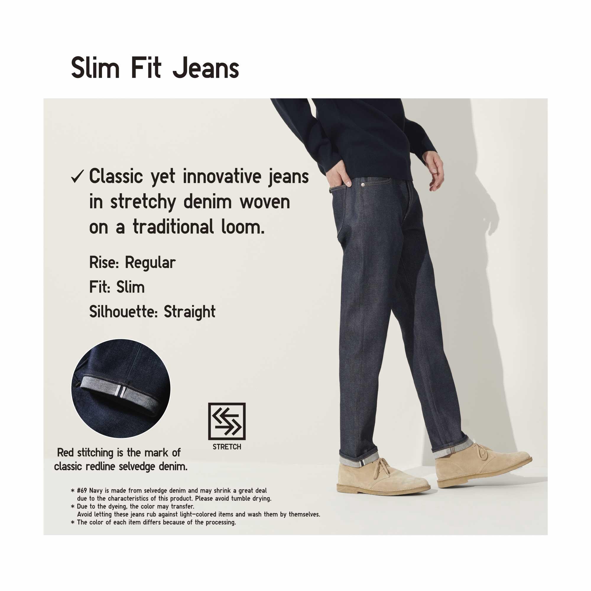 1 men slim selvedge black jeans | agnès b.