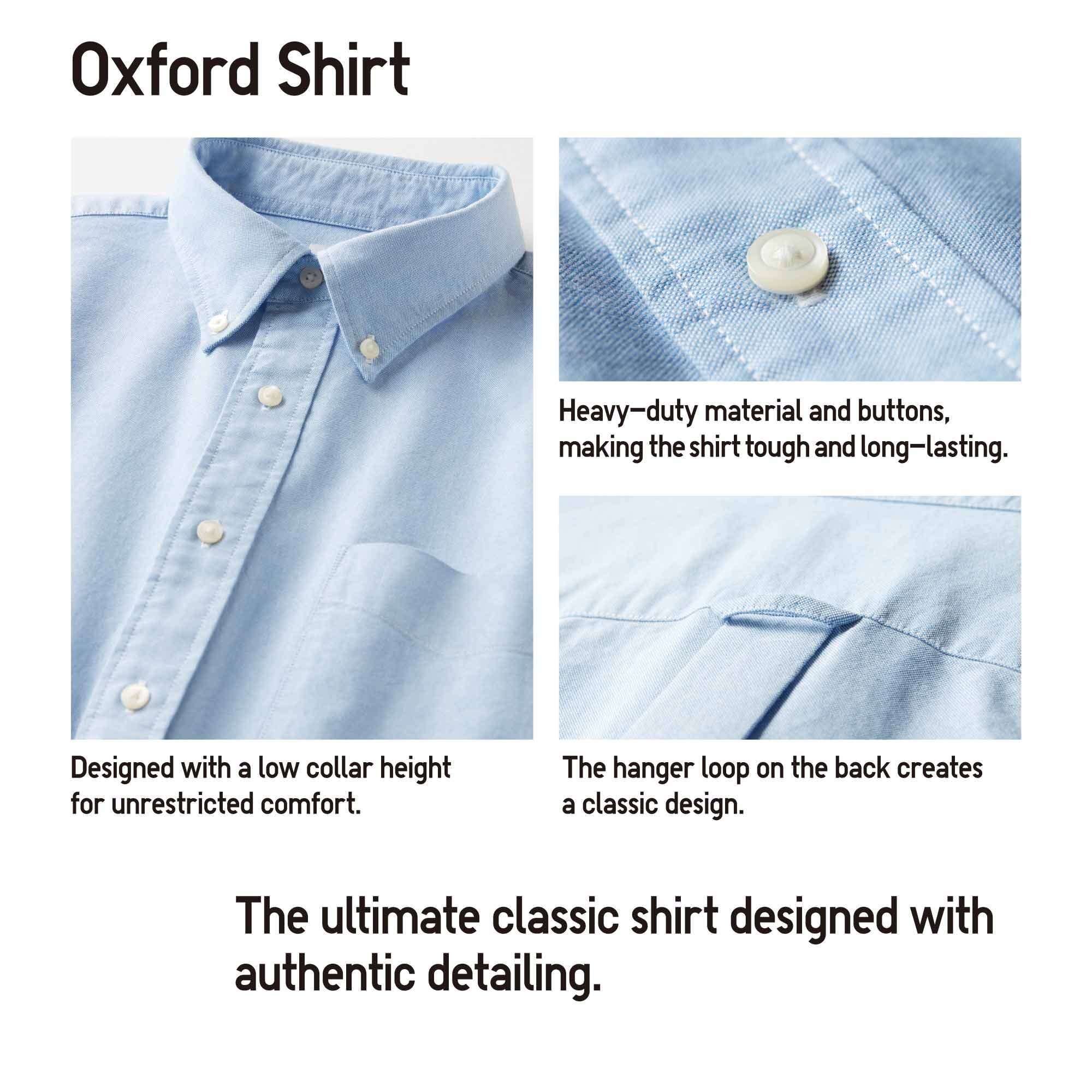 uniqlo oxford button down
