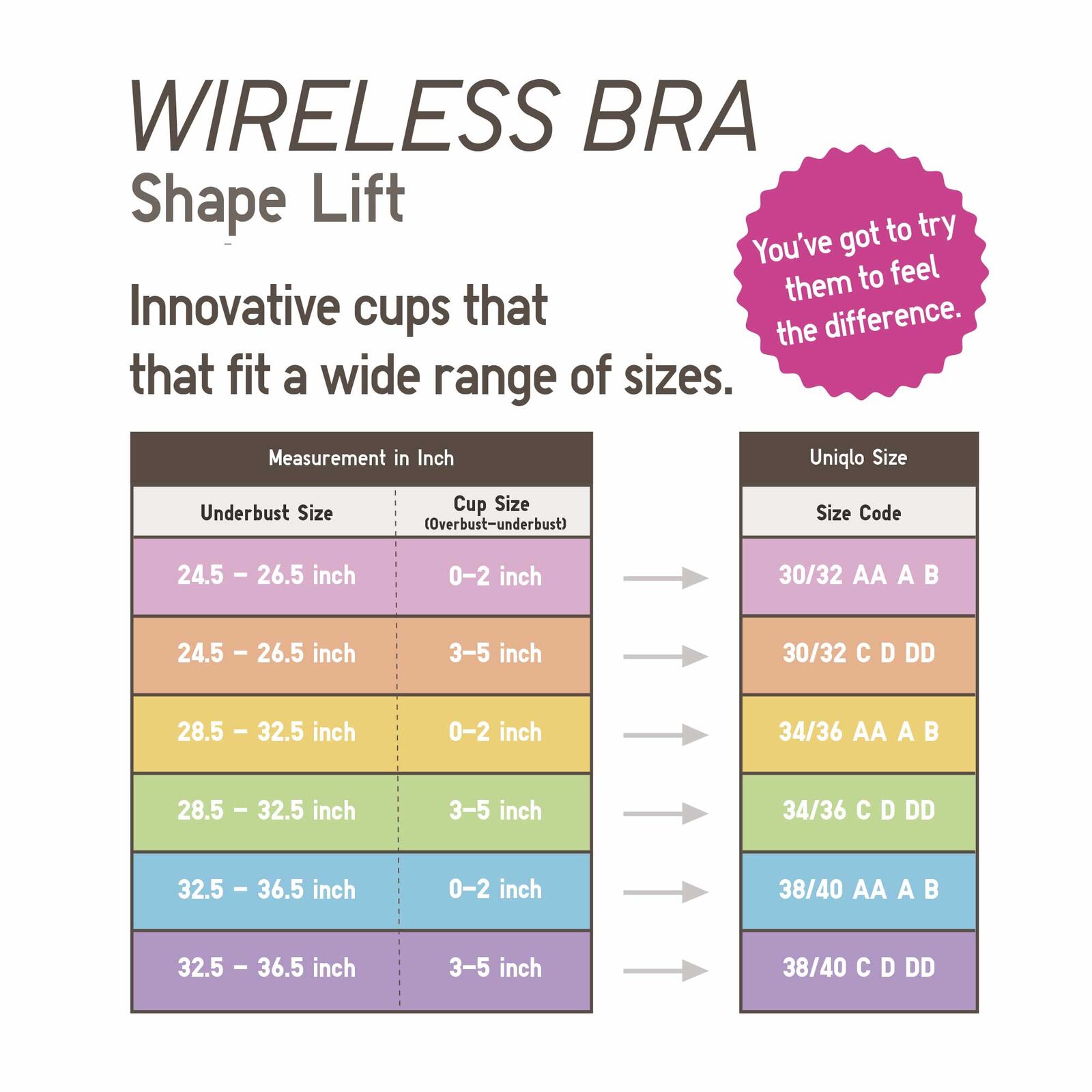 Women S Wireless Bra Shape Lift Uniqlo In