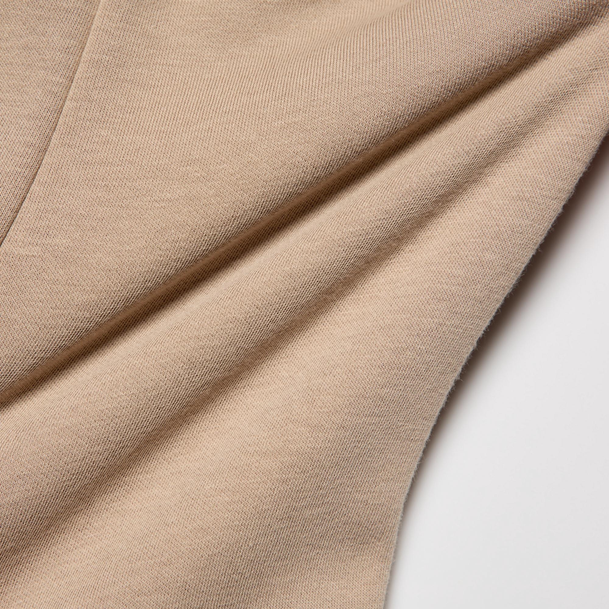 Warm fleece fabric.