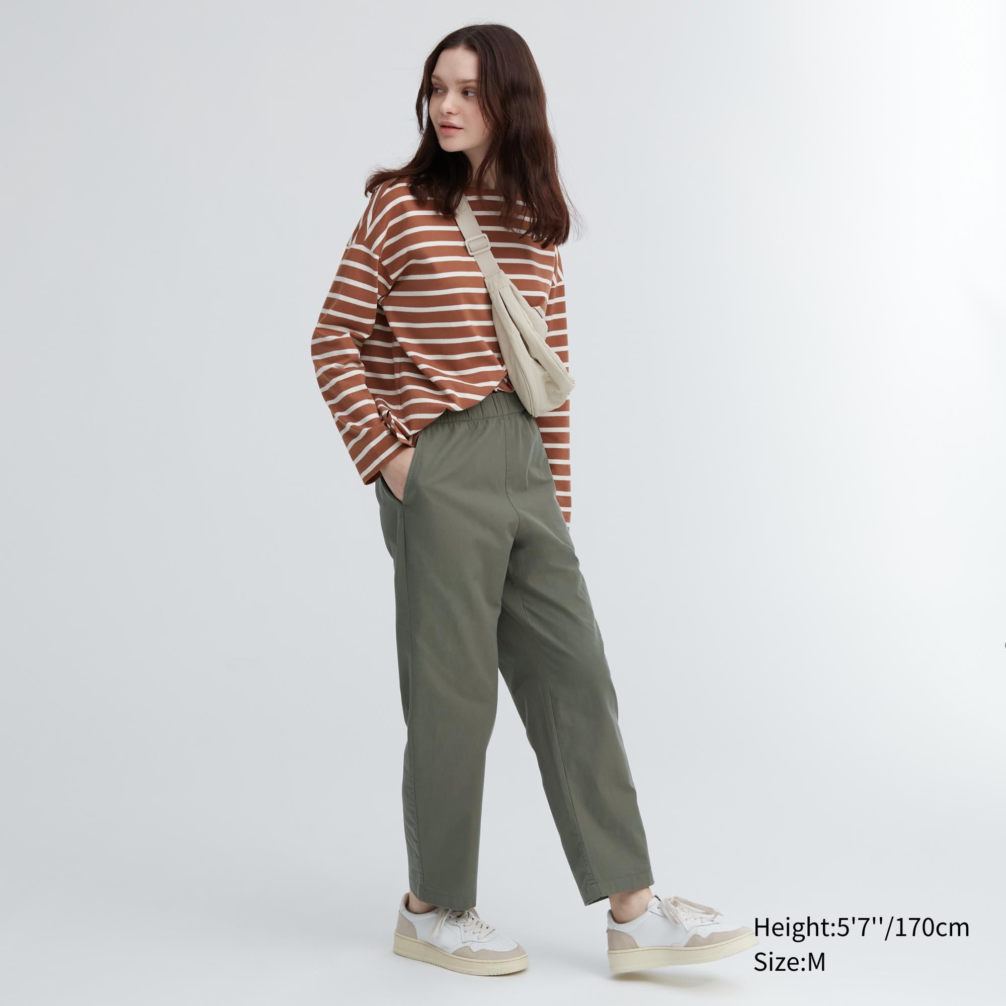 Buy Beigecoloured Anklelength Trousers Online  W for Woman