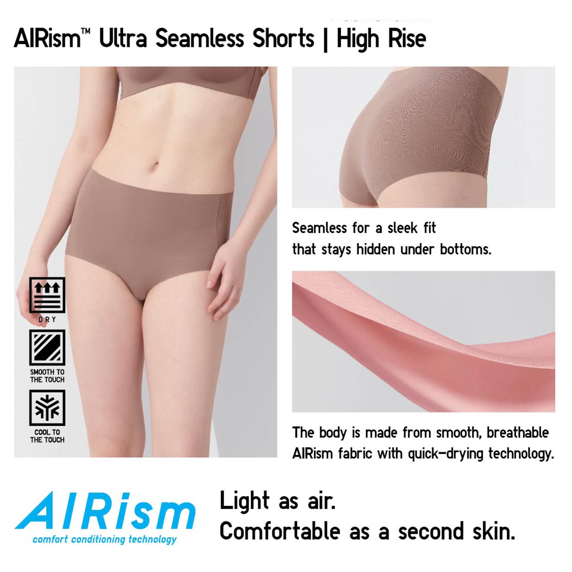 AIRism Ultra Seamless Shorts High Rise Briefs