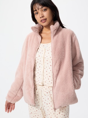 Fluffy Yarn Fleece Full-Zip Jacket