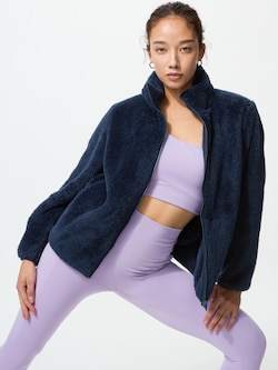 Fluffy Yarn Fleece Full-Zip Jacket