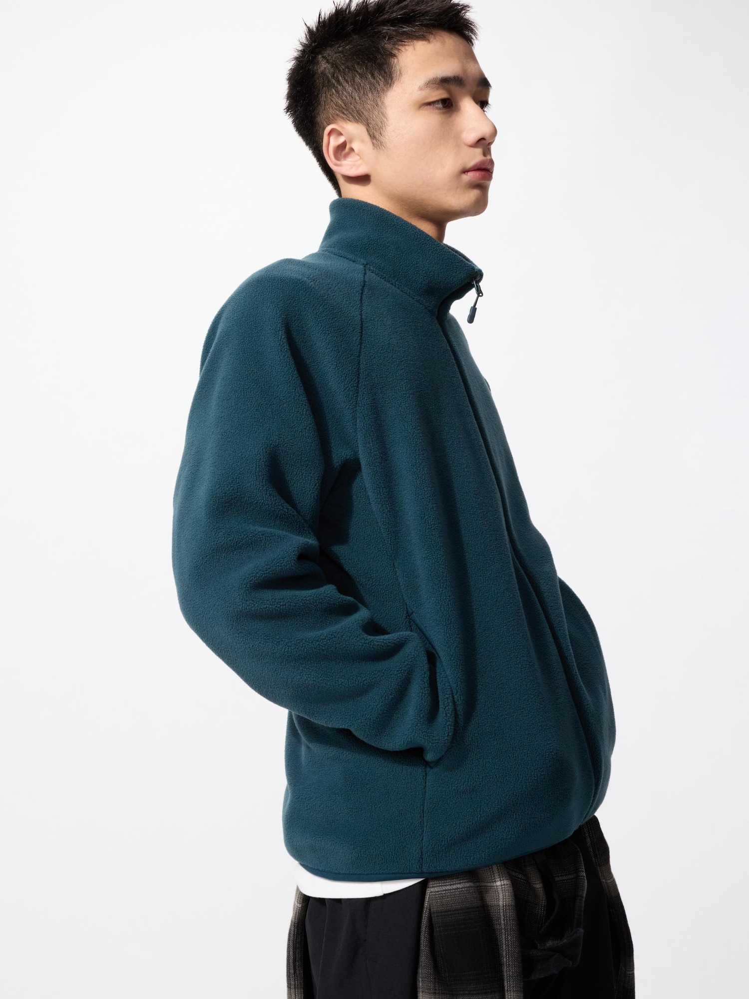 FLEECE FULL-ZIP JACKET | UNIQLO IN