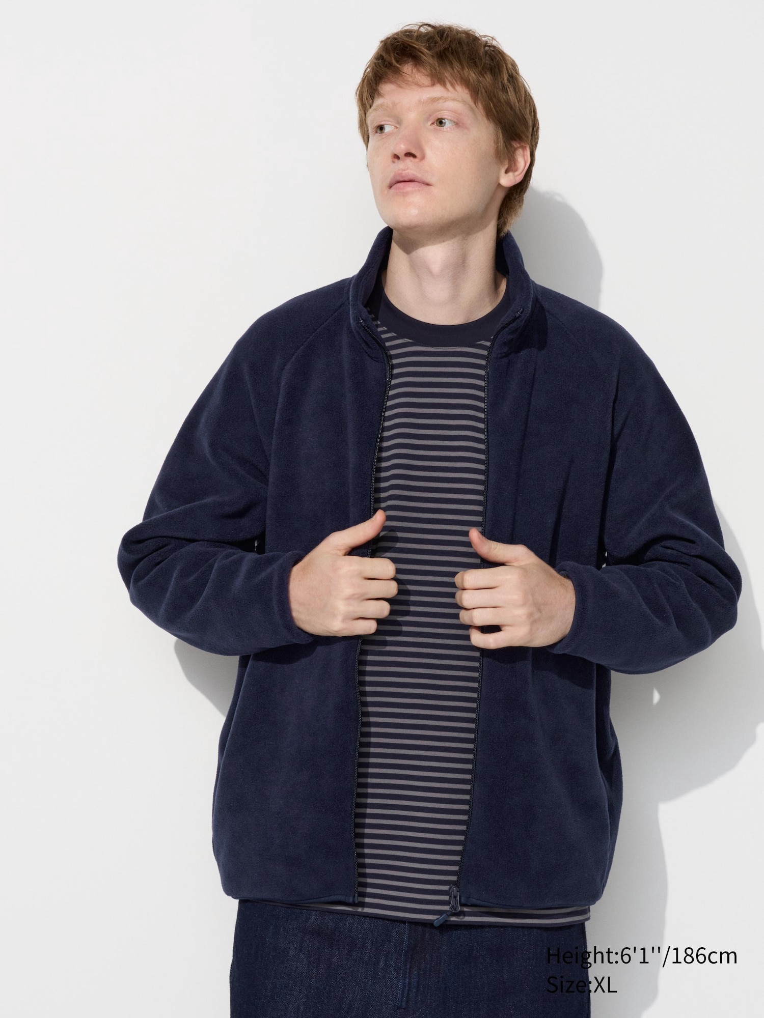 Fleece uniqlo jacket online