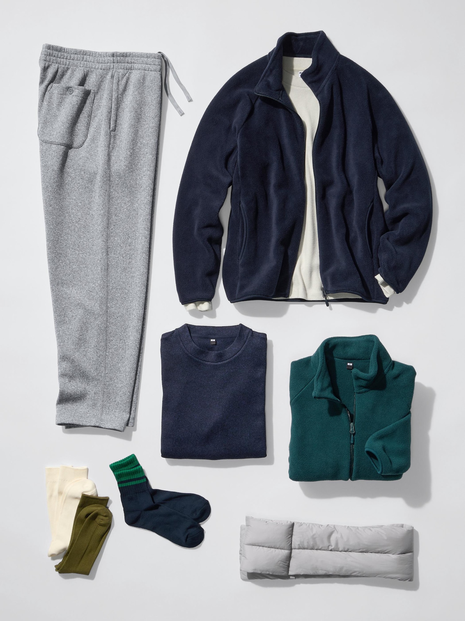 FLEECE FULL-ZIP JACKET | UNIQLO IN