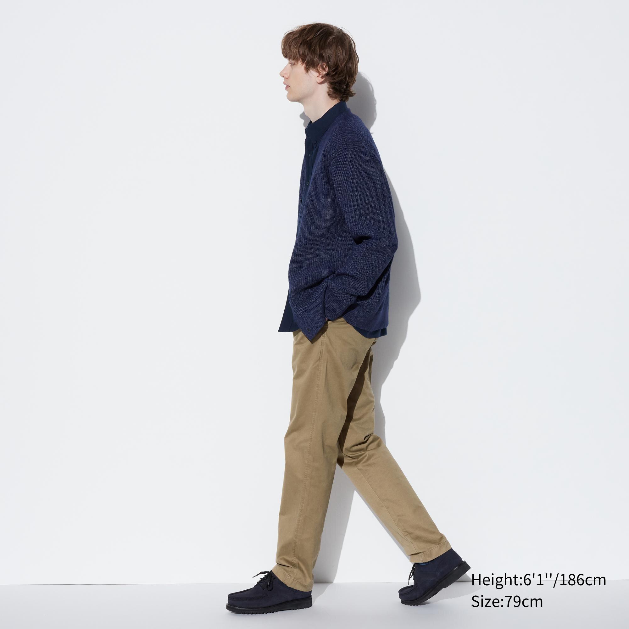 Uniqlo Men's Smart Ankle Chino Pants (S) - Size:... - Depop