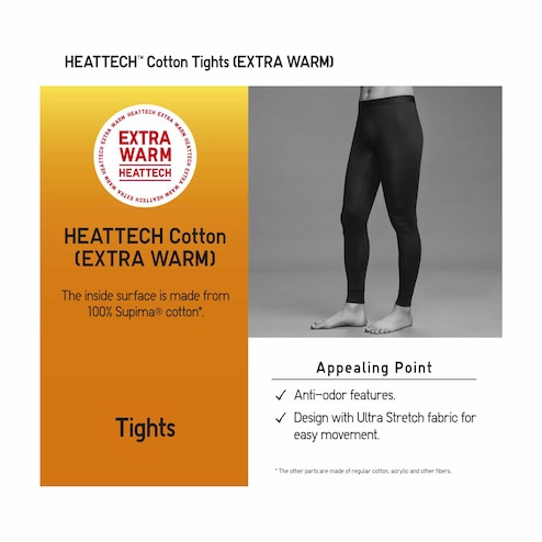 HEATTECH Extra Warm Cotton Thermal Tights