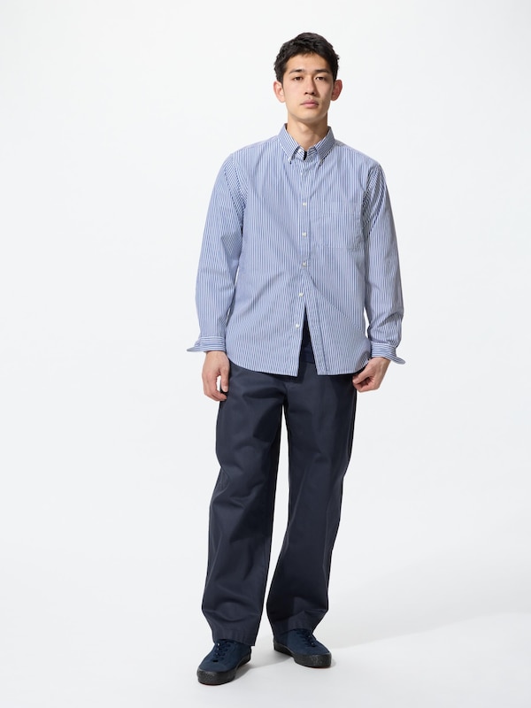 Extra Fine Cotton Broadcloth Long Sleeve Shirt