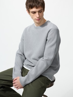 Washable Milano Ribbed Crew Neck Sweater
