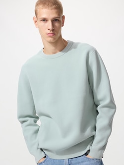 Washable Milano Ribbed Crew Neck Sweater