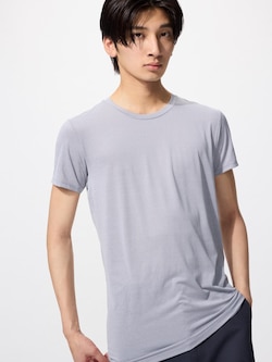 AIRism Crew Neck T-Shirt (Short Sleeve)