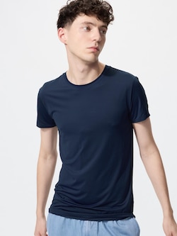 AIRism Crew Neck T-Shirt (Short Sleeve)