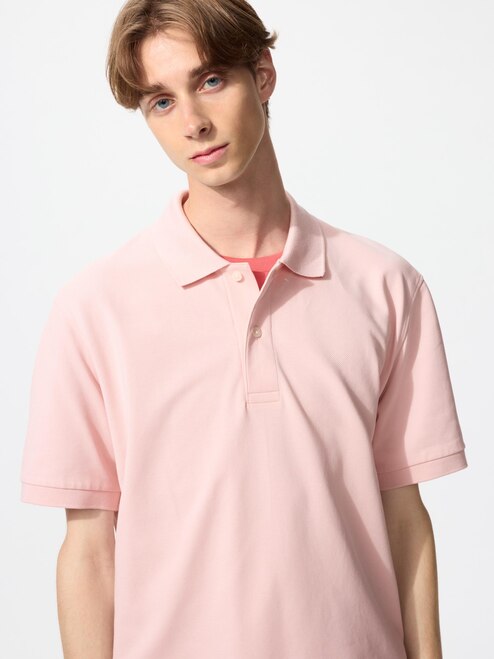 Dry Pique Short Sleeve Polo Shirt