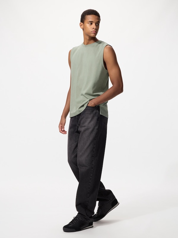 AIRism Cotton Sleeveless T-Shirt