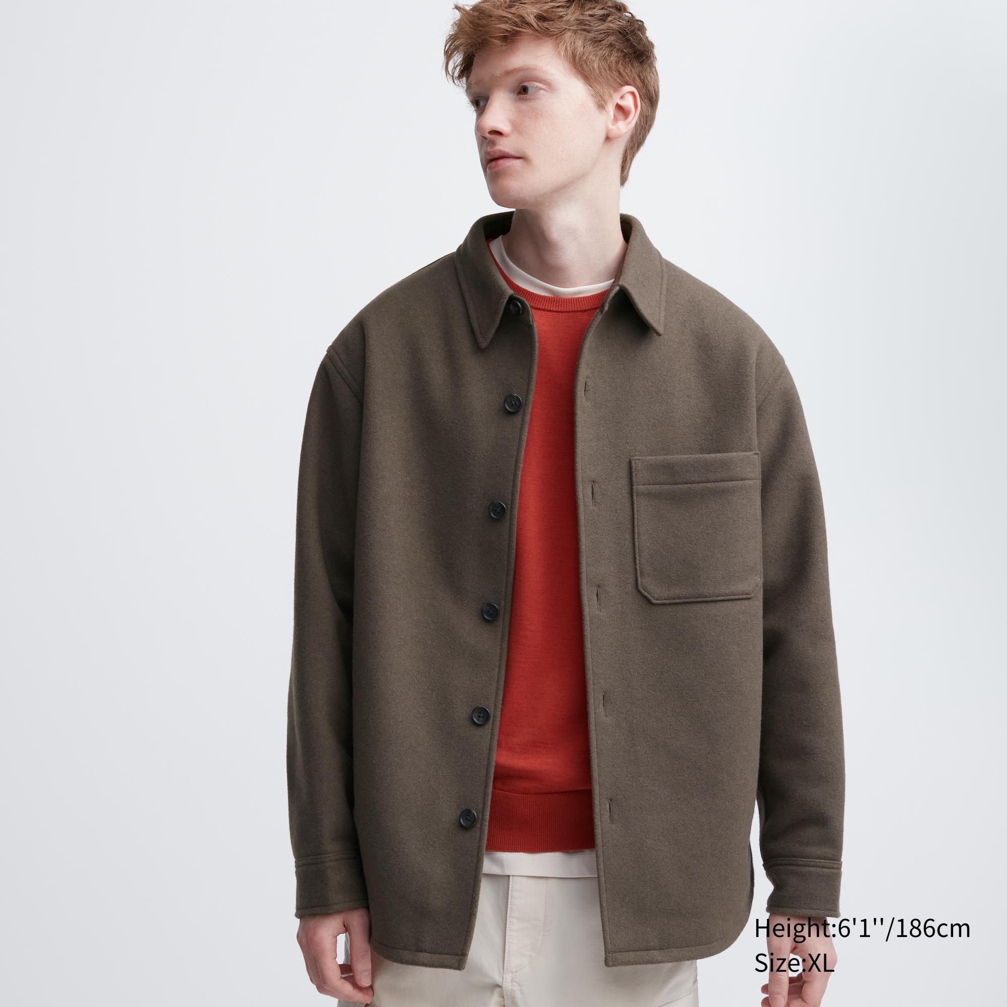 Uniqlo sales overshirt jacket