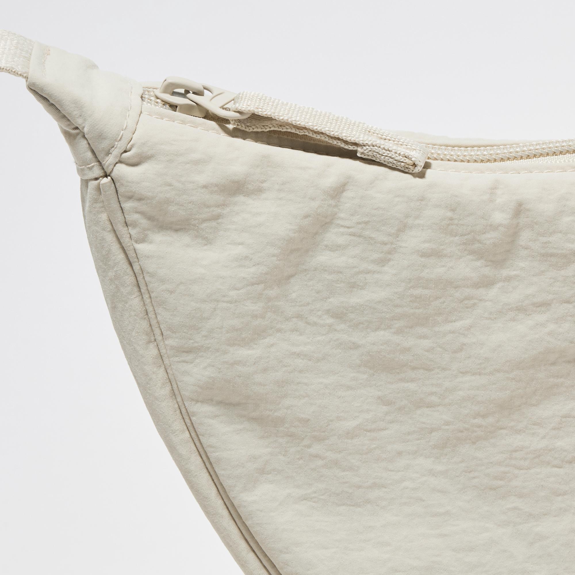 Casual nylon fabric with a naturally wrinkled texture.