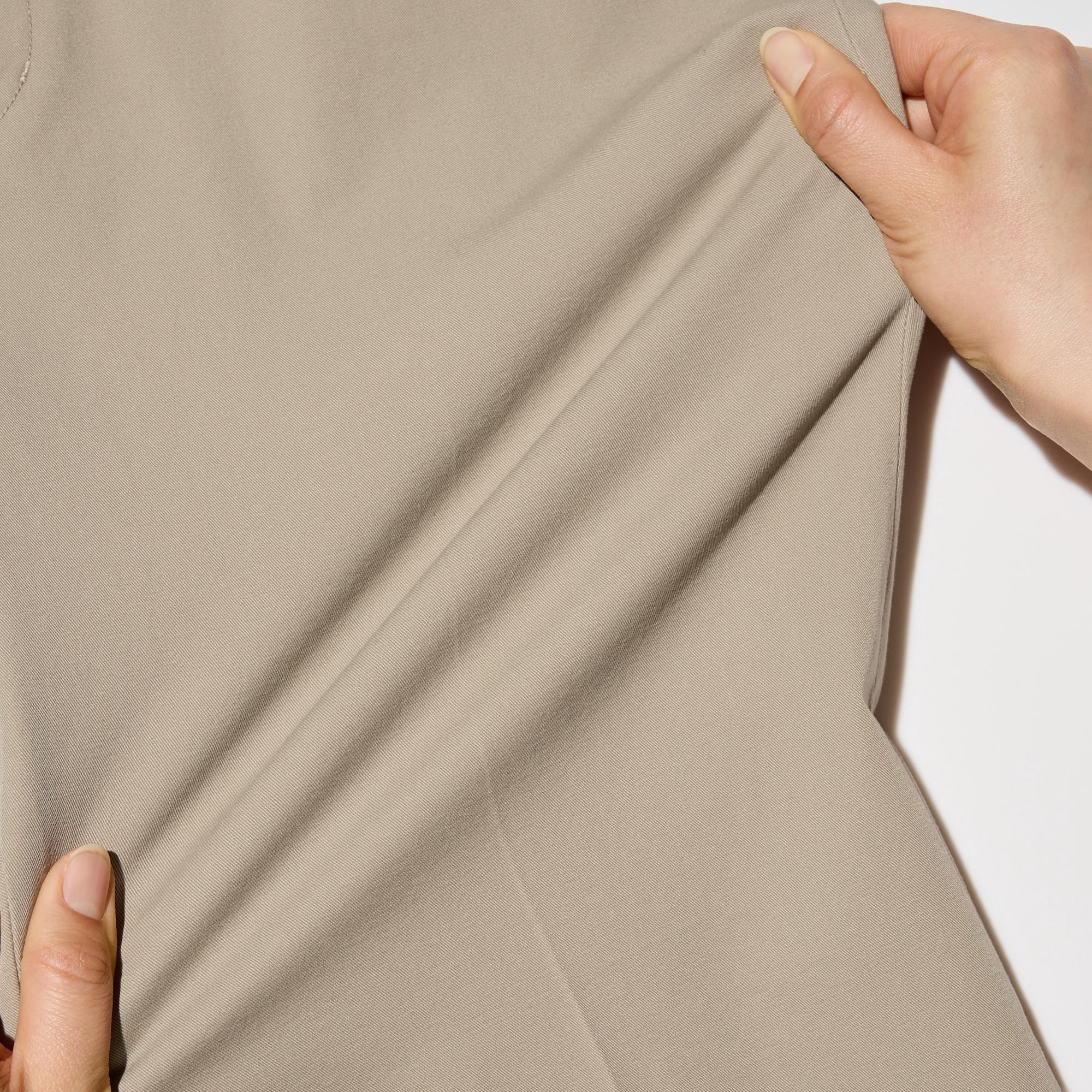 Two-way stretch fabric creates a comfortable fit.