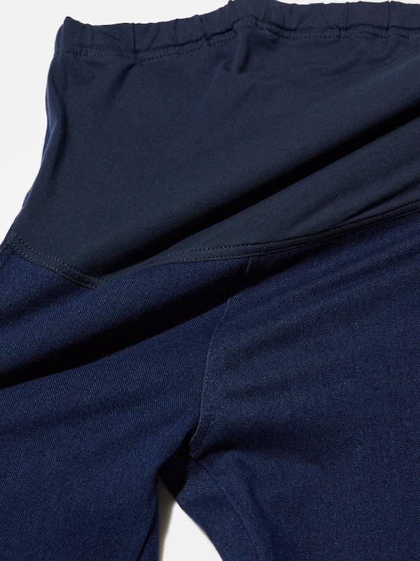 Extra stretch maternity denim leggings pants