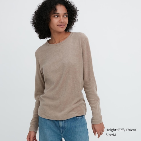 Women's Fleece Long Sleeve T-shirts Collection