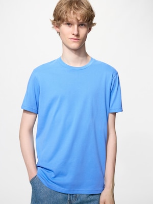 Dry Color Crew Neck Short Sleeve T-Shirt
