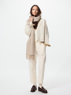 Cotton Relaxed Ankle Pants