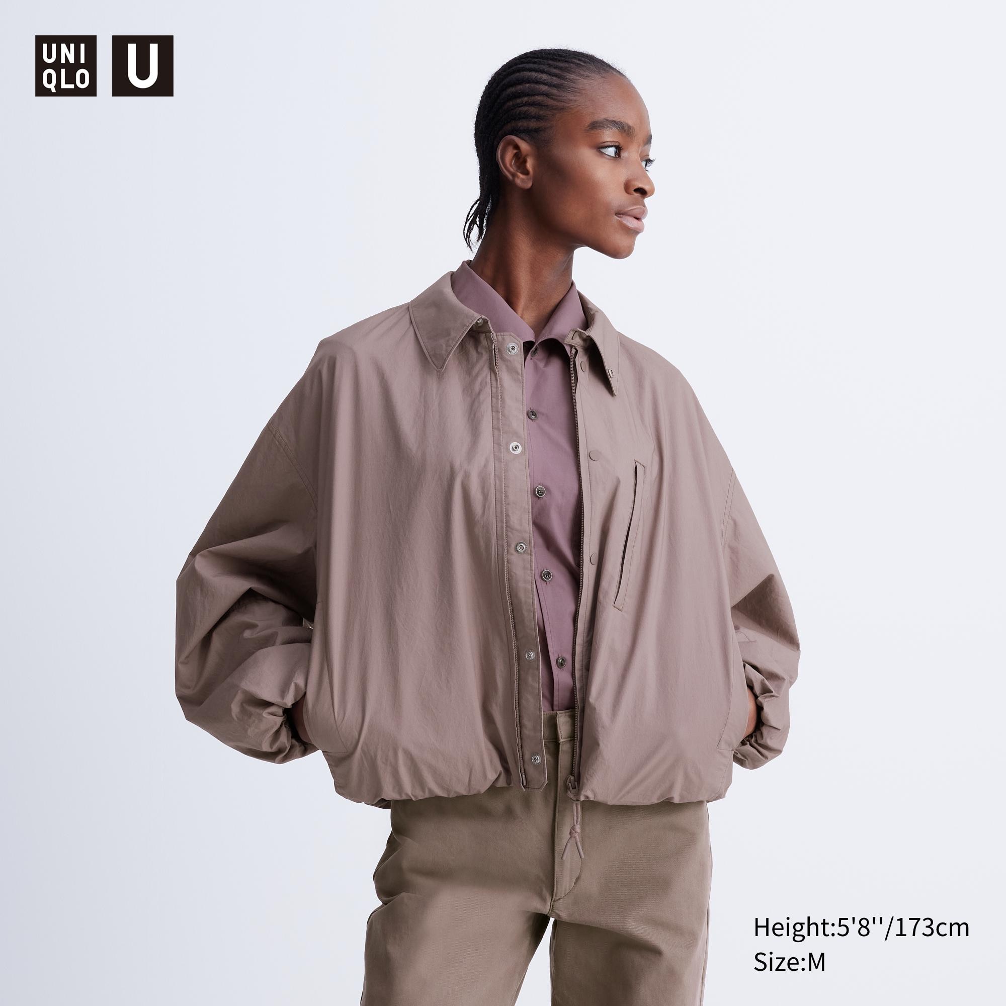 UNIQLO Volume Sleeve Cocoon Blouson | StyleHint