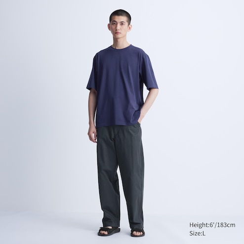 UNIQLO Men's Dry-EX Short Sleeve Fitness Athletic Crewneck T-Shirt M GREEN  *NWT*