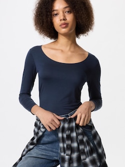 HEATTECH Scoop Neck T Long Sleeve