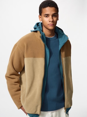 Fleece Full-Zip Jacket (Color Block)