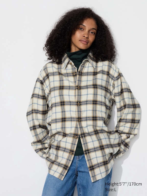 Flannel Shirt Long Sleeve
