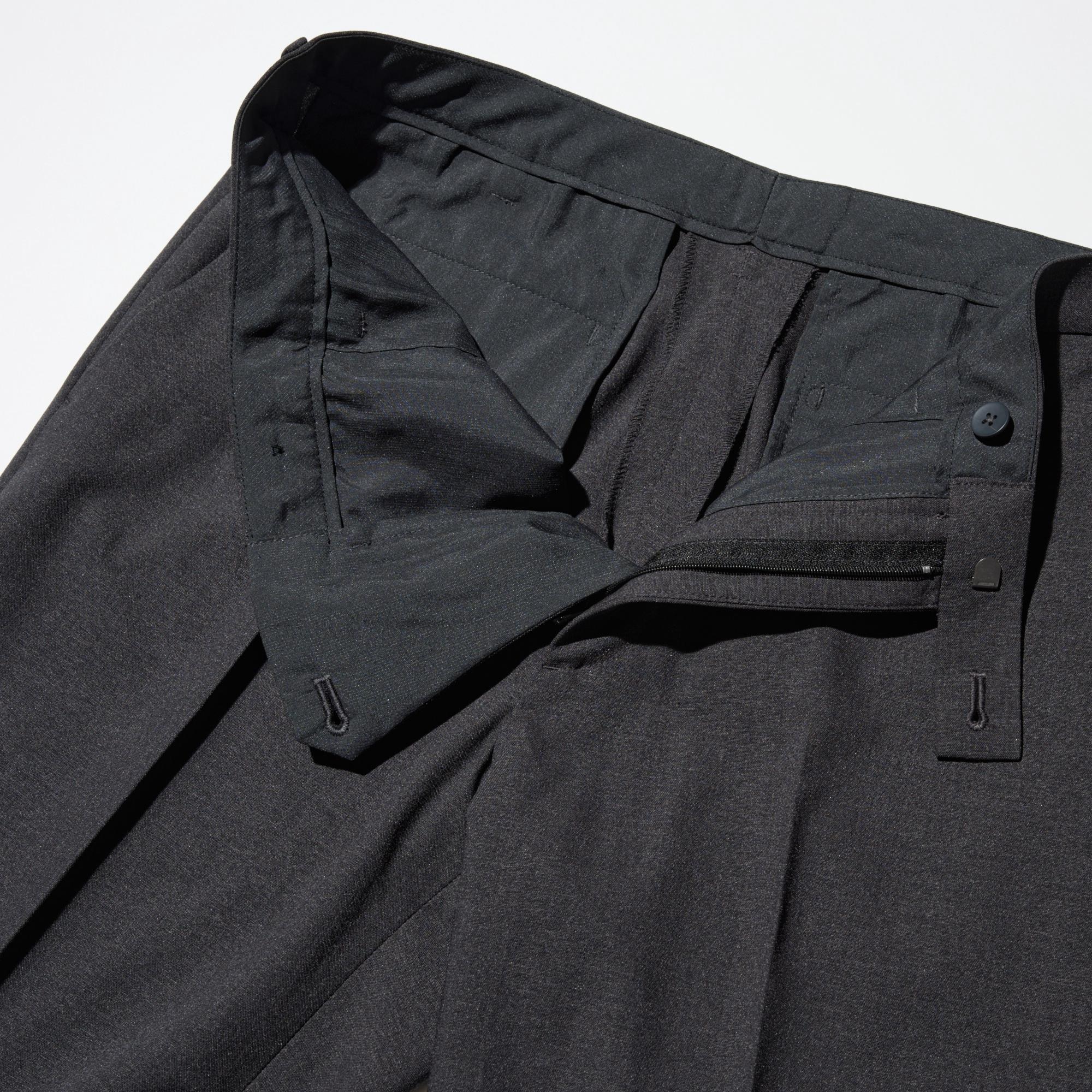 Breathable fabric inside the pockets and waist lining.