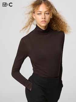 Heattech Extra Warm Cashmere Blend Turtleneck T-Shirt