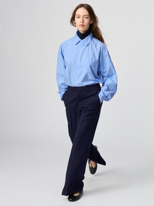 Broadcloth Oversized Shirt